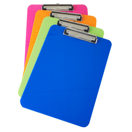 Picture of WH SMITH CLIPBOARDS A4 PLASTIC